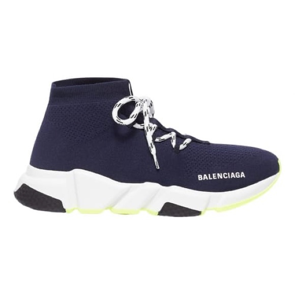 balenciaga lace up knit sock sneakers